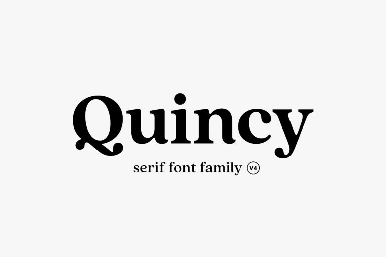 Quincy CF Font Family Free Download
