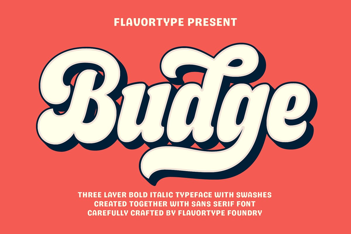 Budge Font Family Free Download