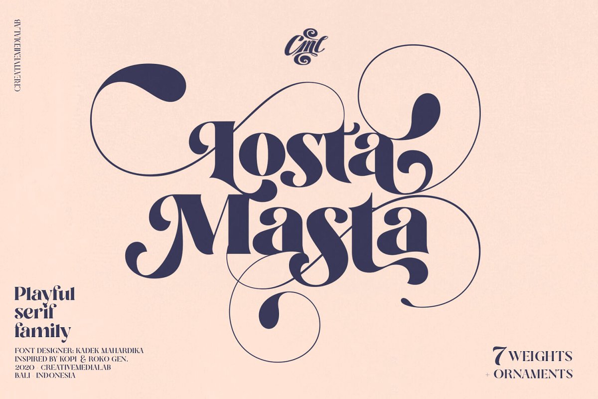 Losta Masta Font Family Free Download