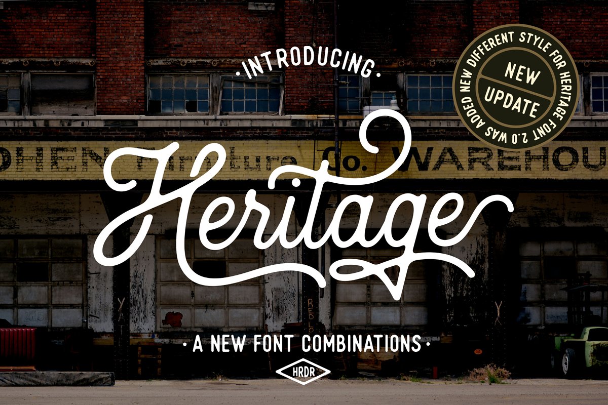 Heritage Font Family Free Download