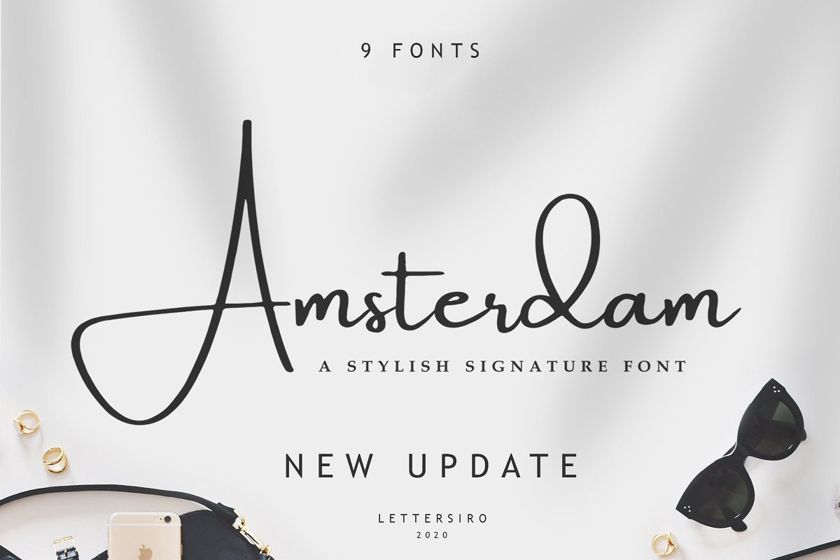 Amsterdam Font Family Free Download