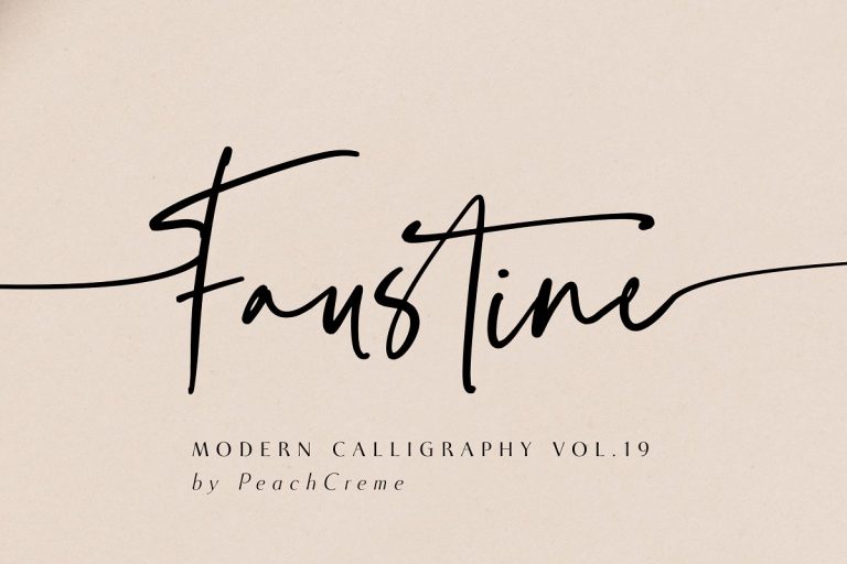 Faustine Font Family Free Download