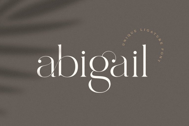 Abigail Font Family Free Download