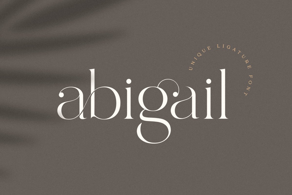 Abigail Font Family Free Download