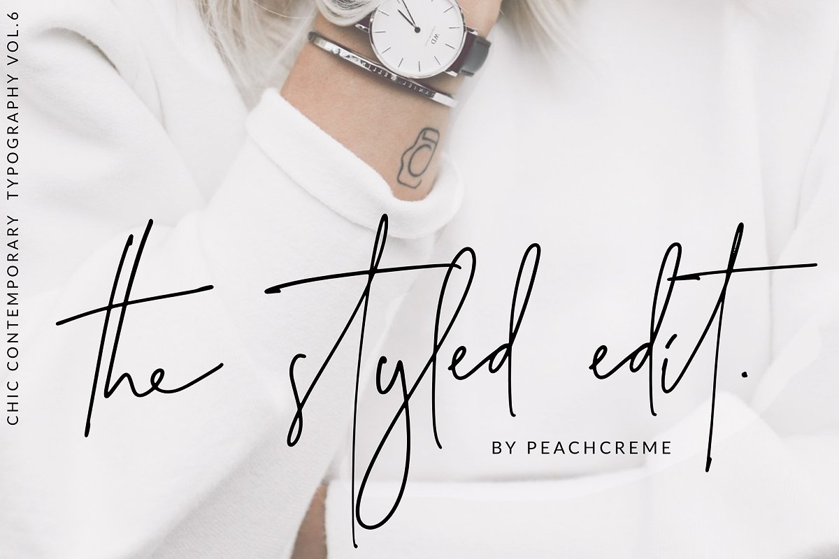 The Styled Edit Font Family Free Download