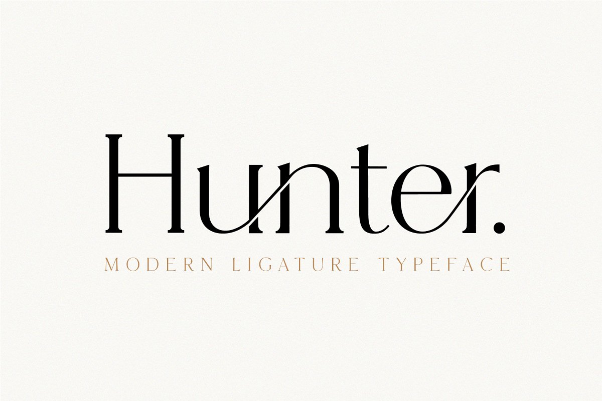 Hunter Font Family Free Download