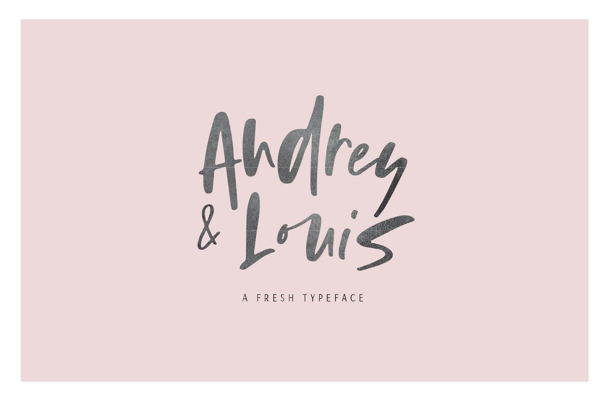 Audrey and Louis Font Family Free Download