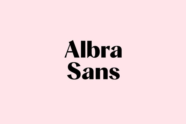 Albra Sans Font Collection Free Download