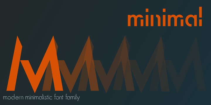 Minimal Font Family