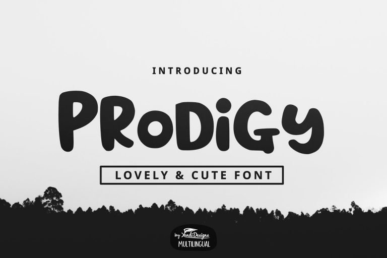 Prodigy Font Family Free Download