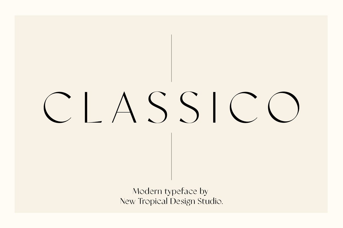 Classico Serif Font Family Free Download