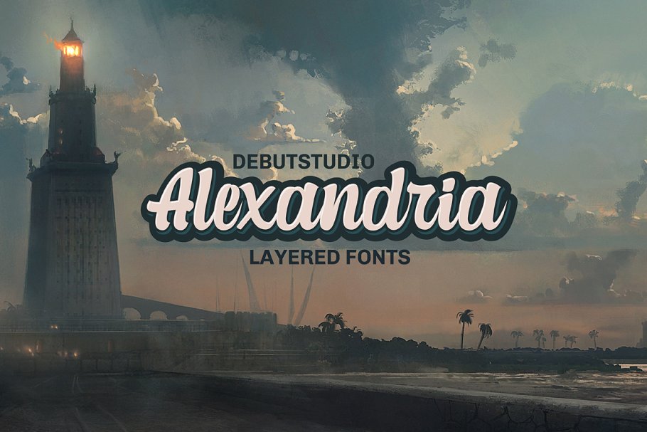 Alexandria Script Font Free Download