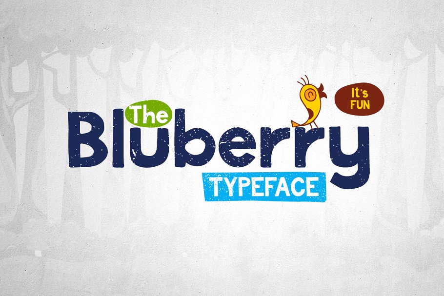 Bluberry Typeface Font Family Free Download