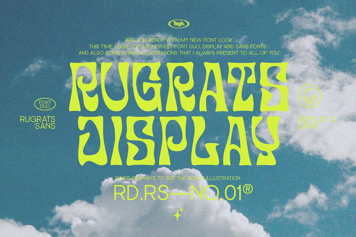 Rugrats font family free download