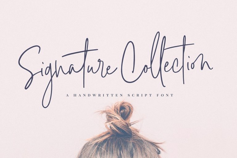 Signature Collection Script Font Free Download