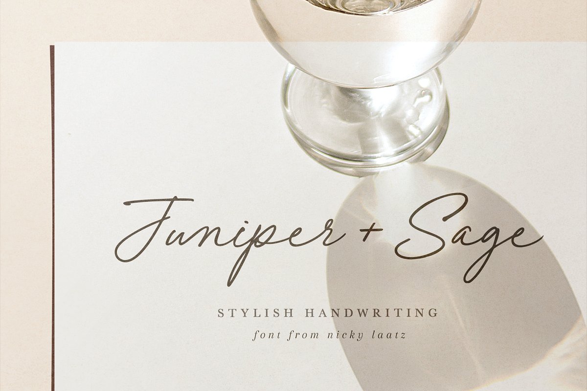 Juniper and Sage Font Family Free Download