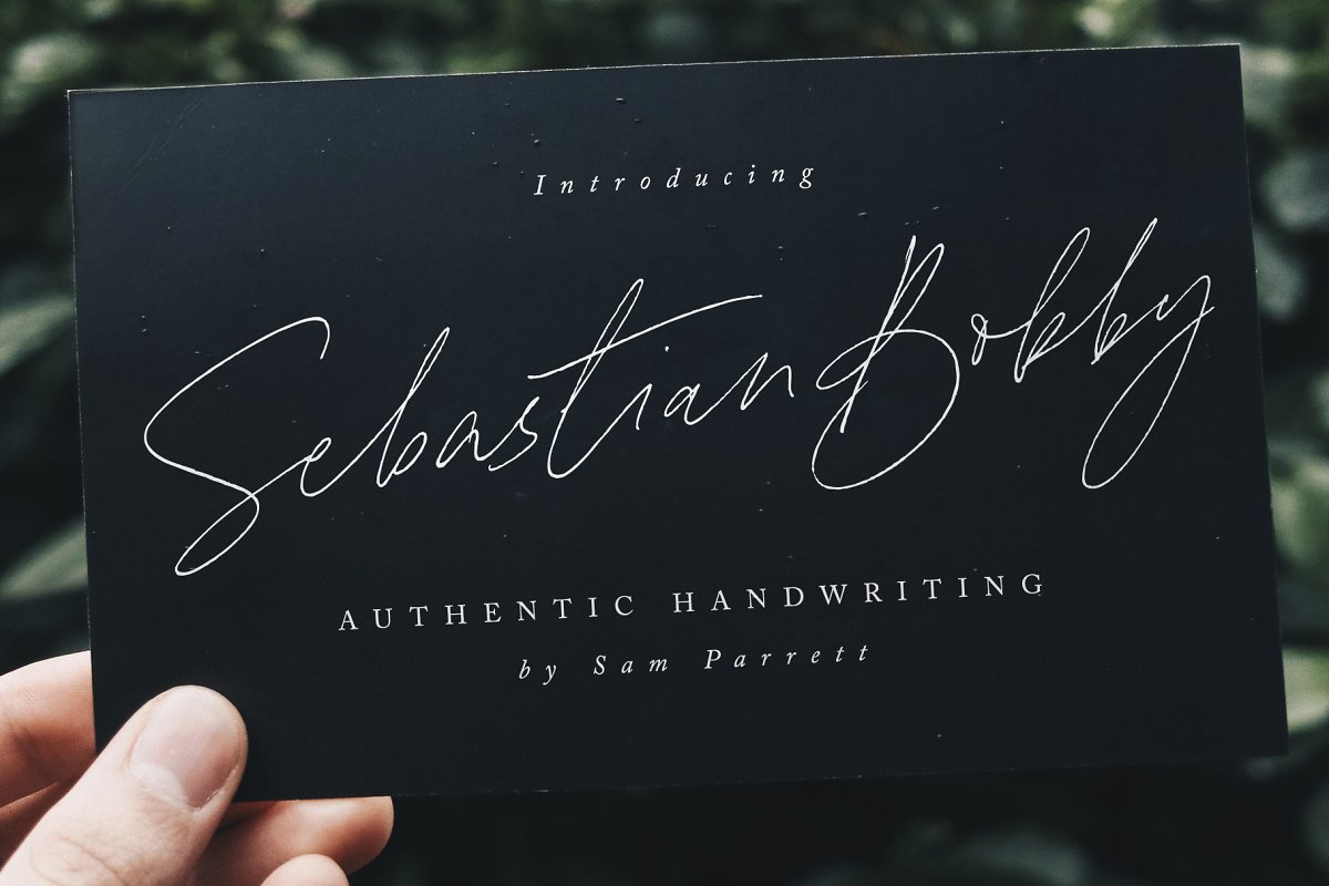 Sebastian Bobby Handwritten Font Free Download