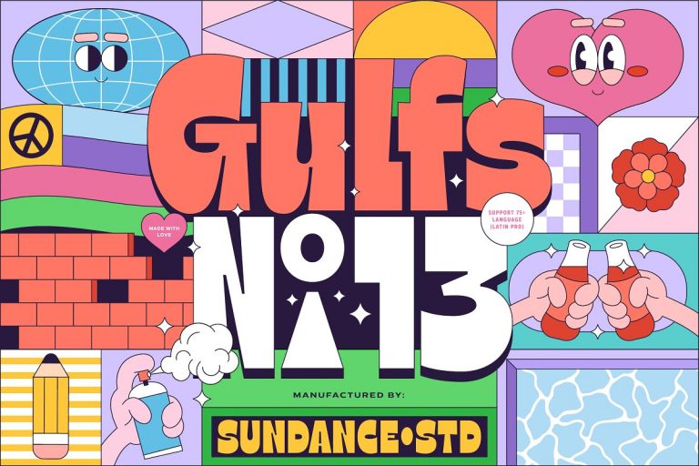 Gulfs Font Family Free Download