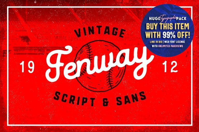 Fenway Font Family Free Download
