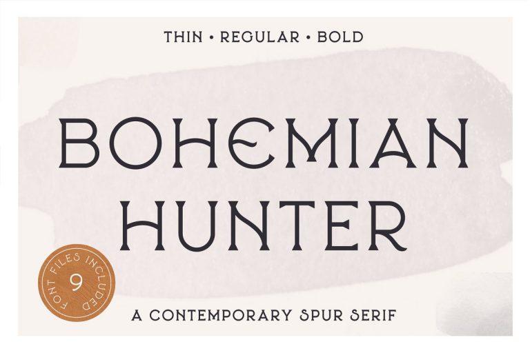 Bohemian Hunter Font Family Free Download