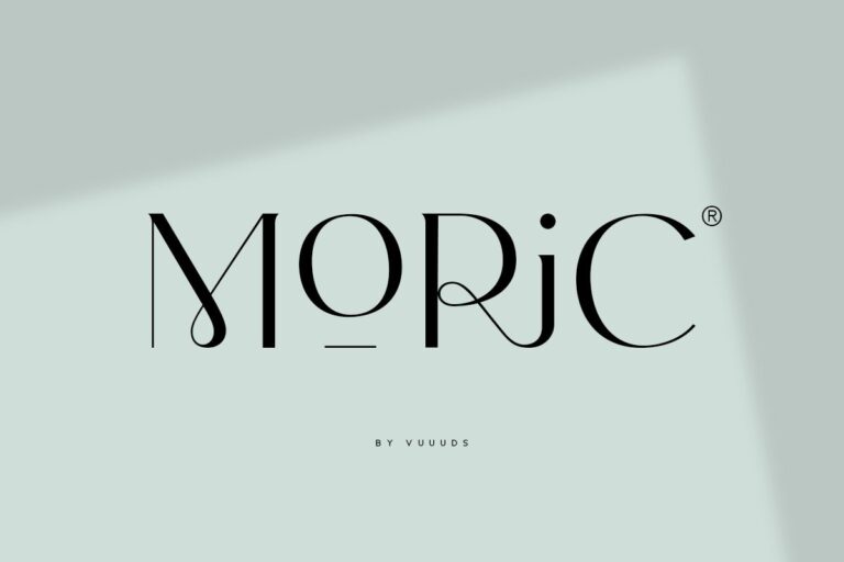Moric Typeface Font Family Free Download