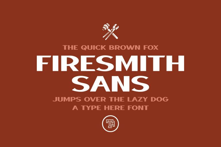 Firesmith Sans Font Family Free Download