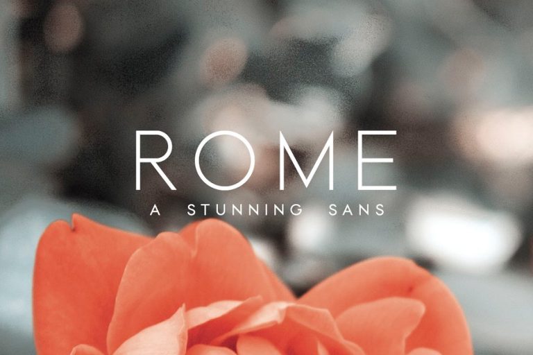 Rome Font Family Free Download