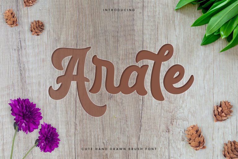 Arale Font Family Free Download