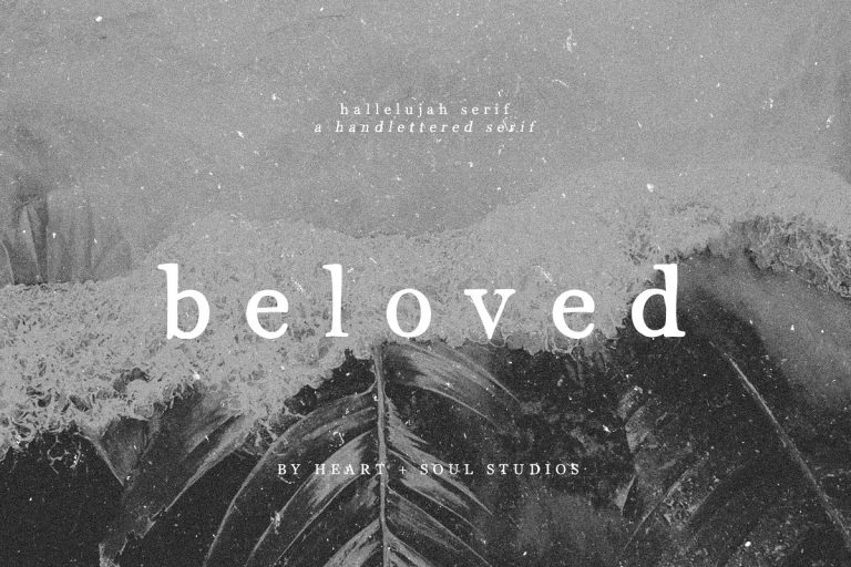 Hallelujah Serif Handwritten Font Family Free Download
