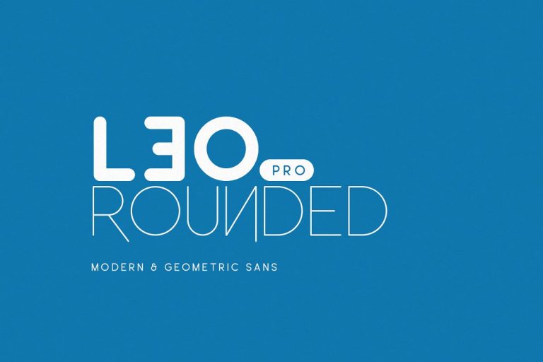 Leo Rounded Font Family Free Download