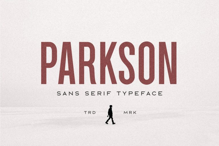 Parkson Sans Serif font family free download