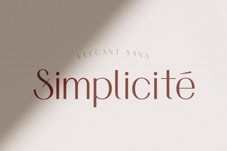 Simplicite font family free download