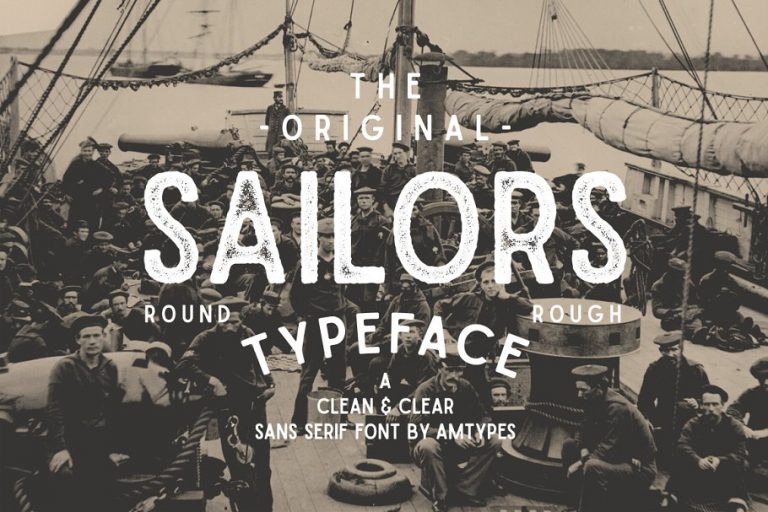 Sailors font family free download