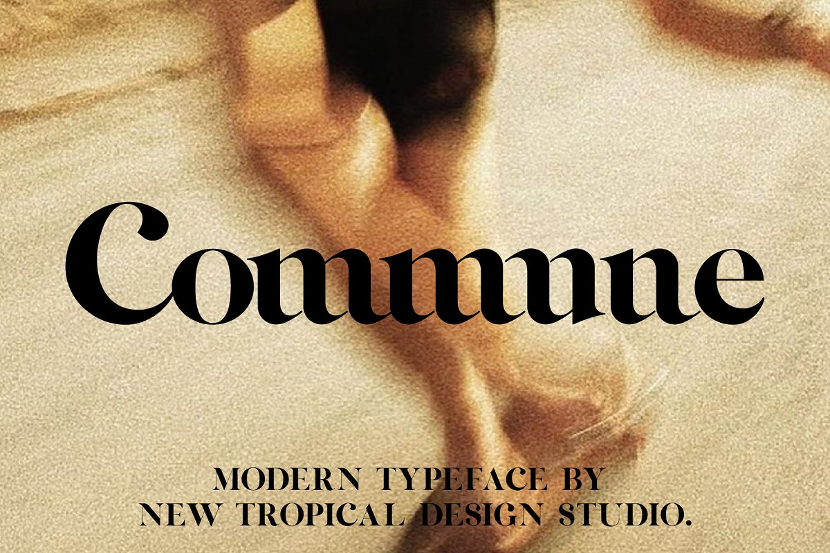 Commune Modern Serif Font Family Free Download