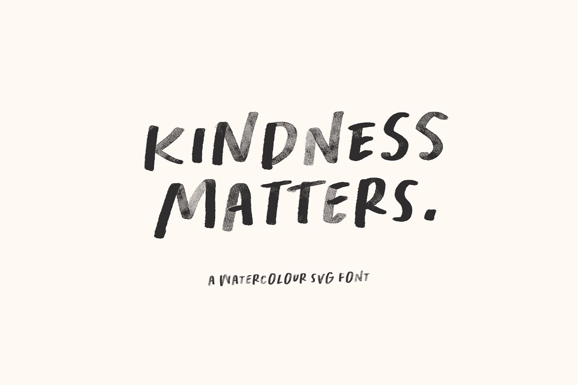 Download Kindness Matters Font Family Free Download