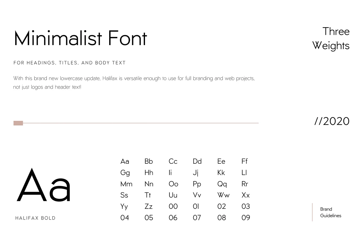 halifax new03 minimalist font - Post