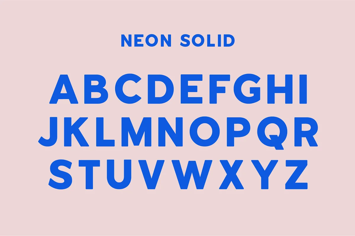 neon font by big cat creative 09 - Post