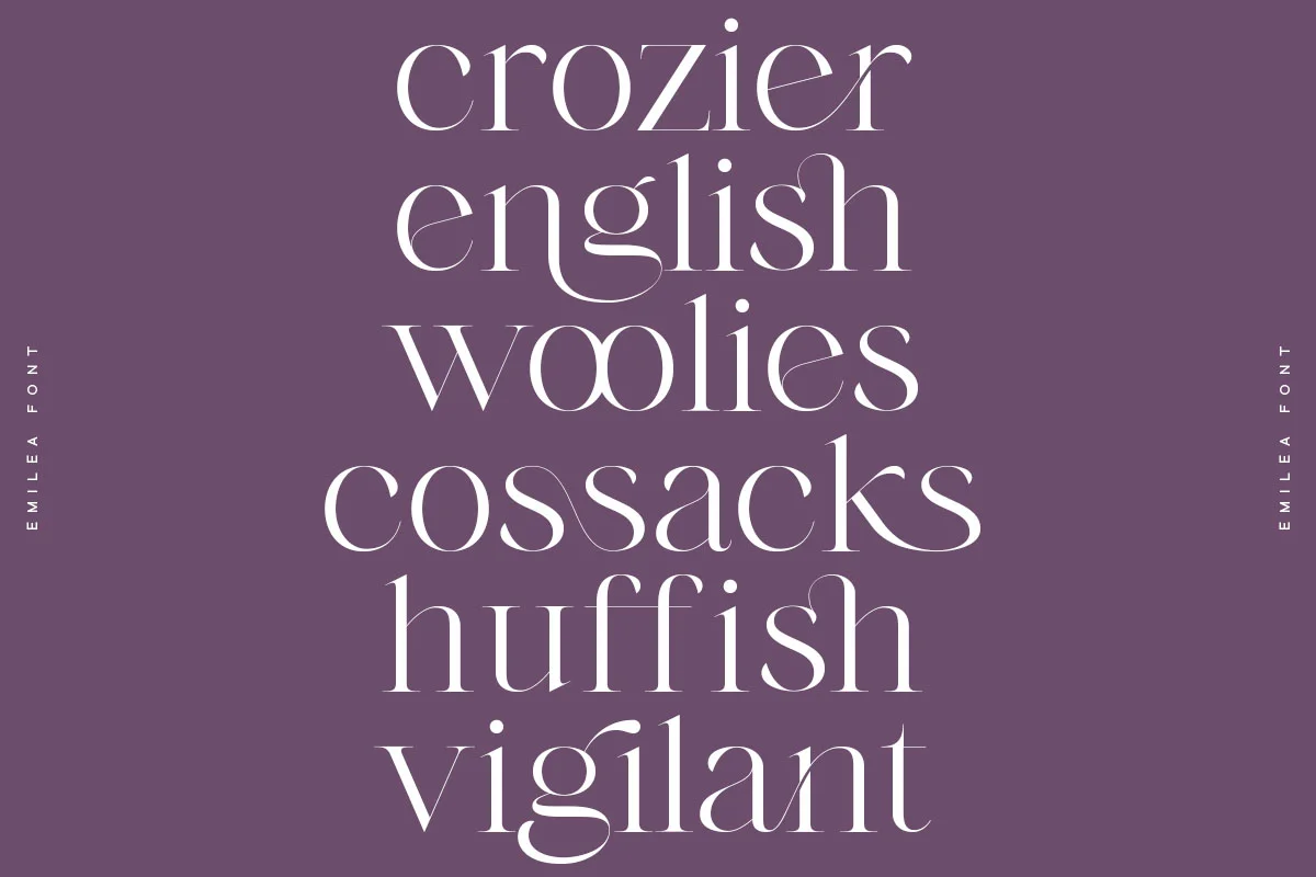 Download Emilea Font Family Free Download