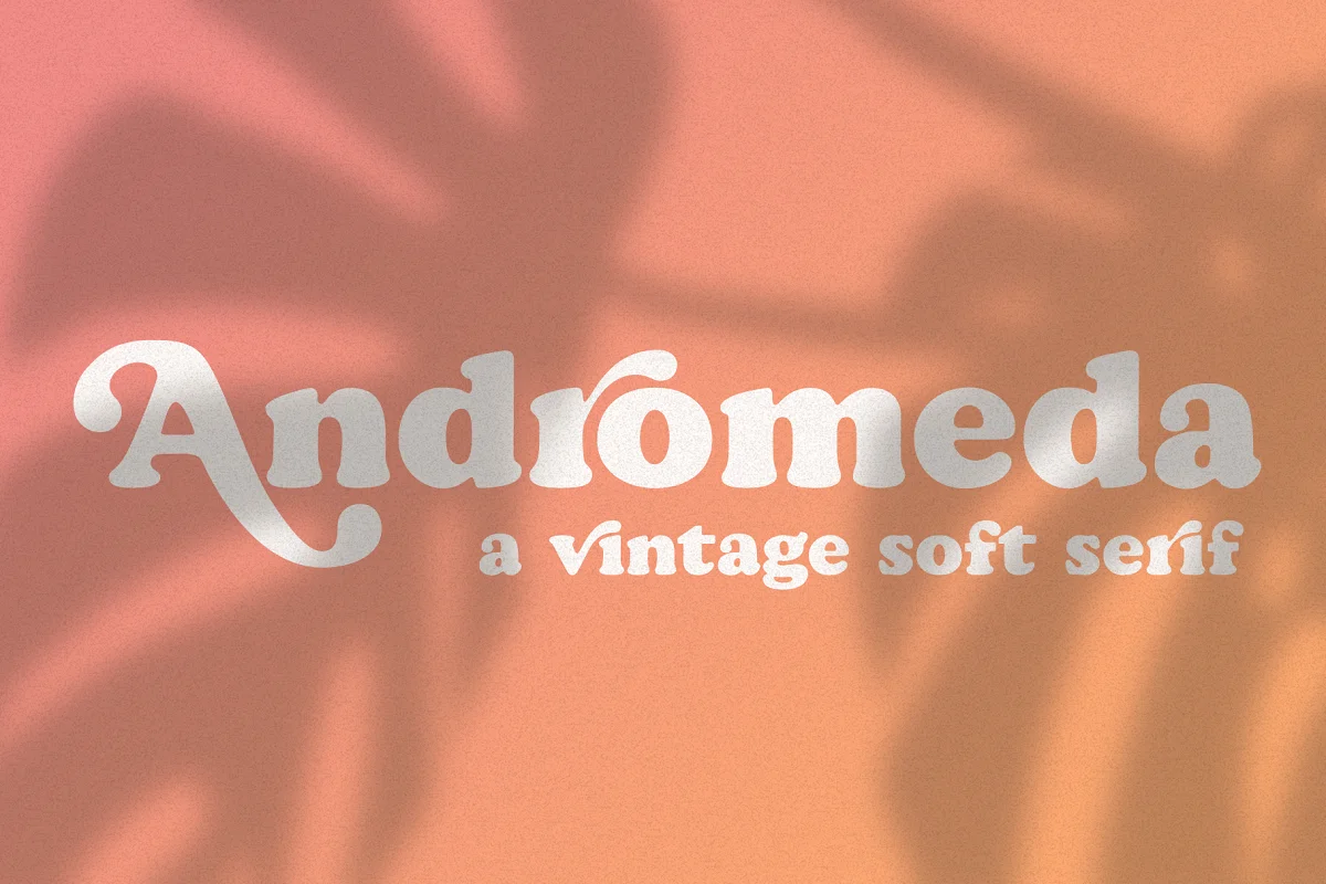 Andromeda a Vintage Soft Serif Font