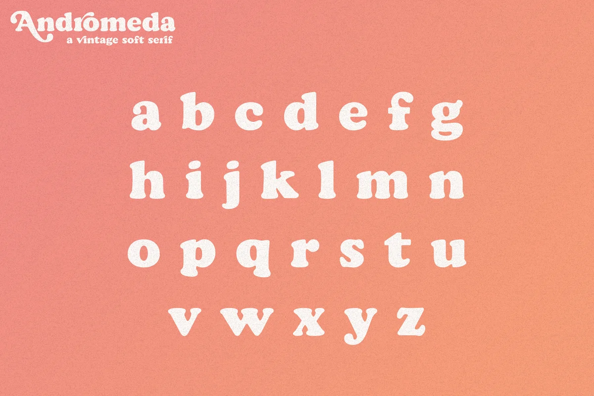 andromeda vinatge soft serif font by megs lang prvw 007 - Post