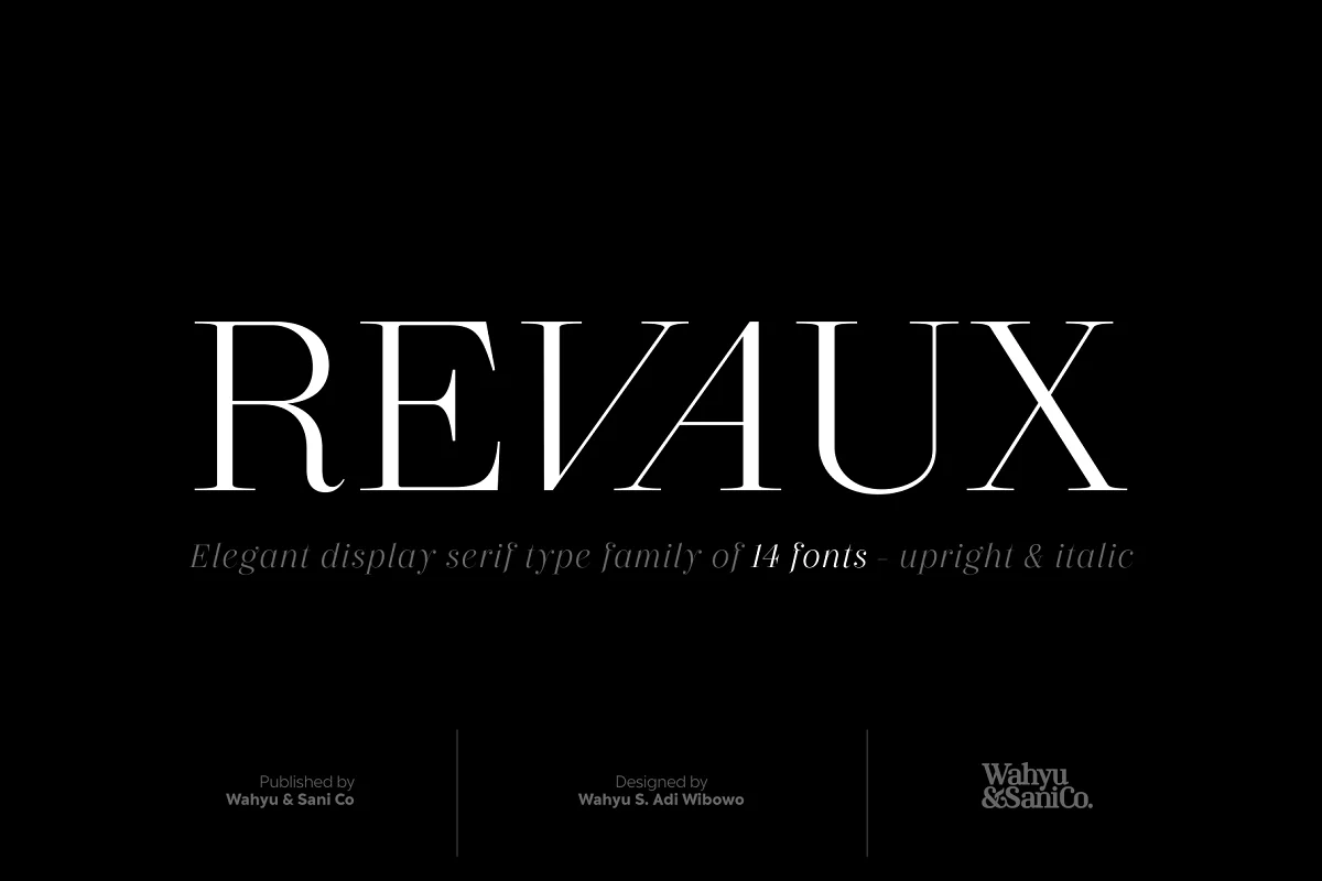 Revaux Font