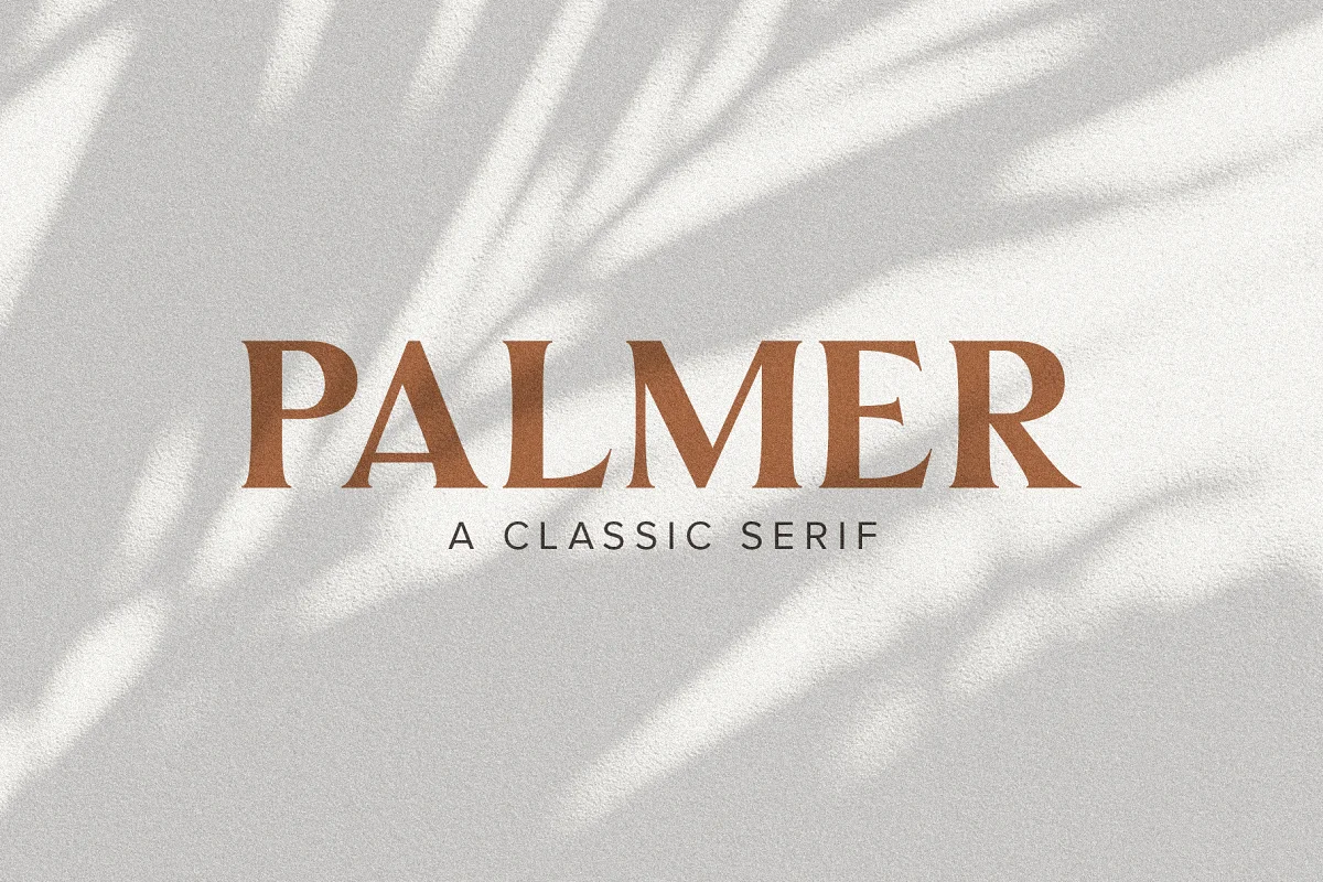 Palmer A Classic Serif Font