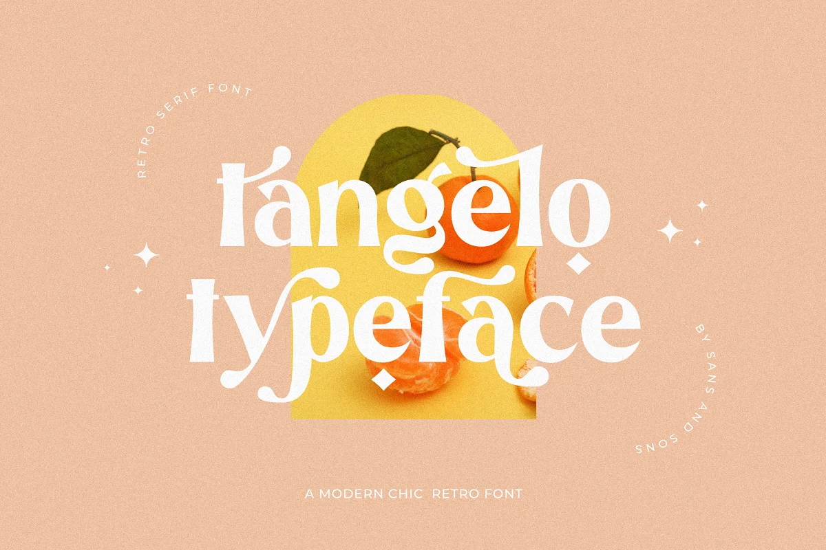 Tangelo Retro Serif Font