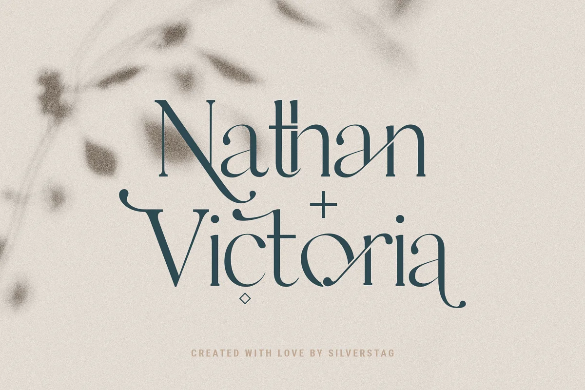 04 esther stylish ligature serif font created by silver stag - Post