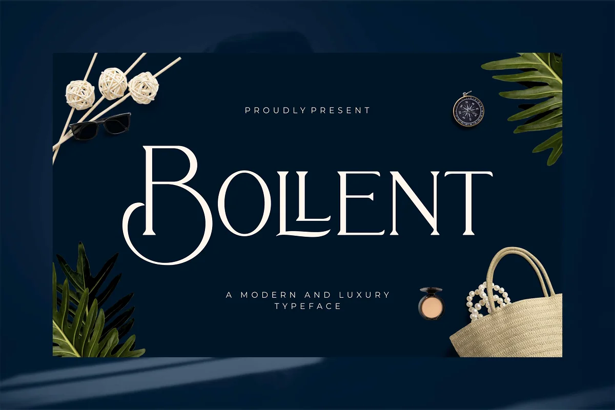 Bollent Modern And Luxury Typeface Font