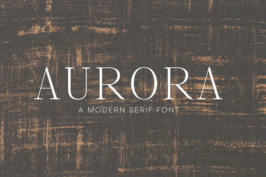 Aurora Serif Font