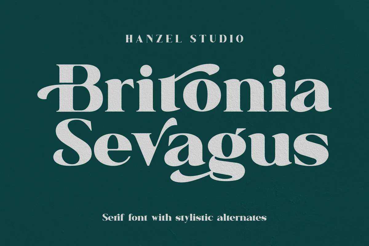 Britonia Sevagus Font