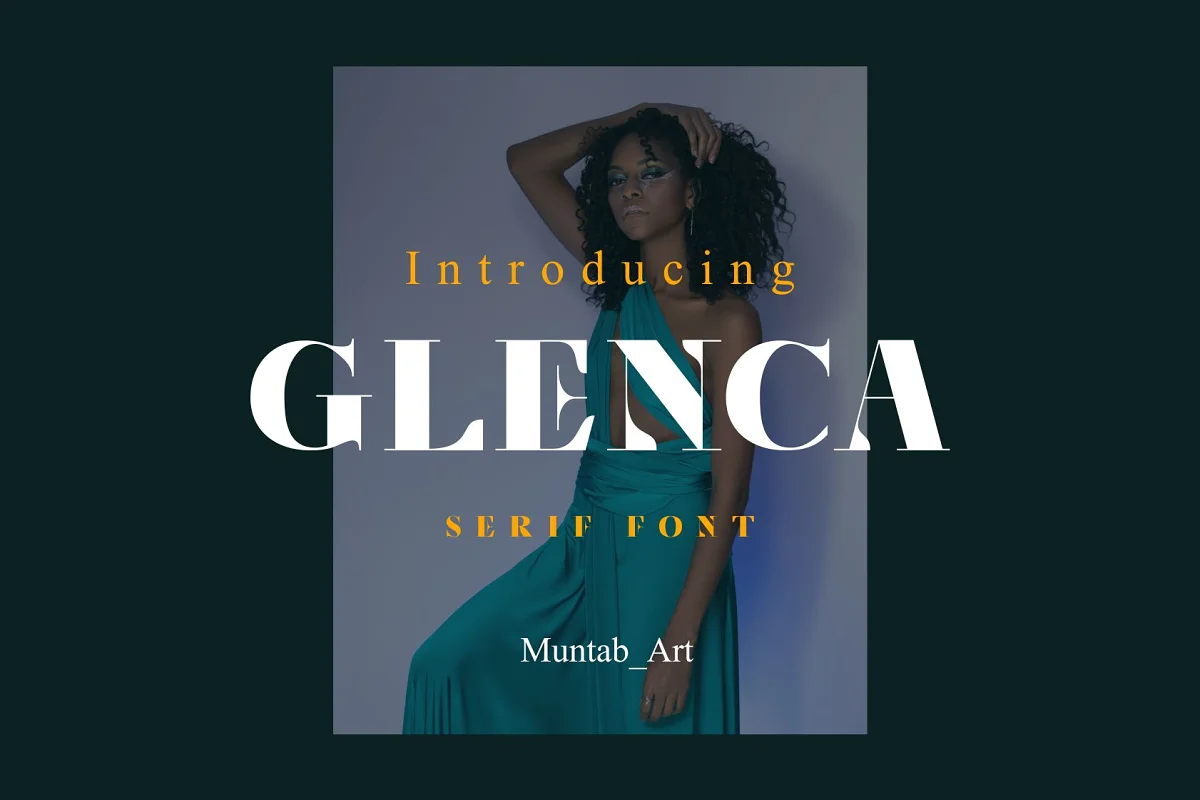 Glenca Modern Serif Font