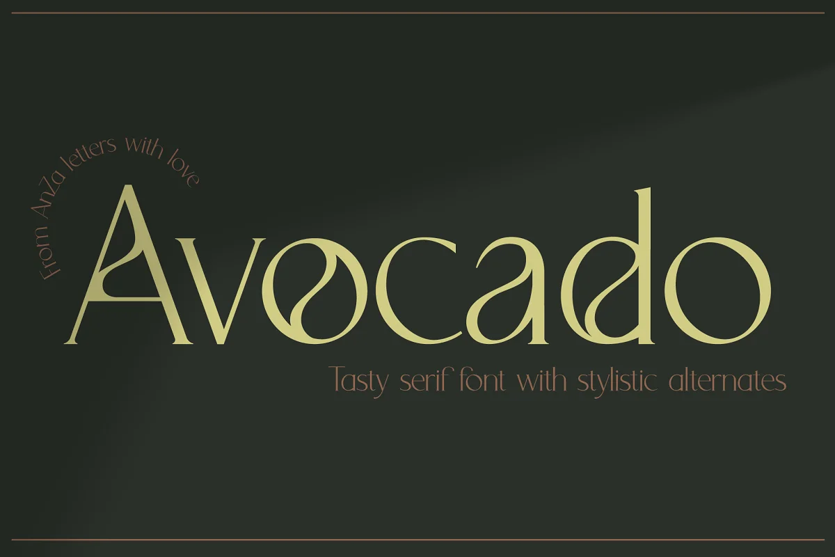 Avocado Serif Font