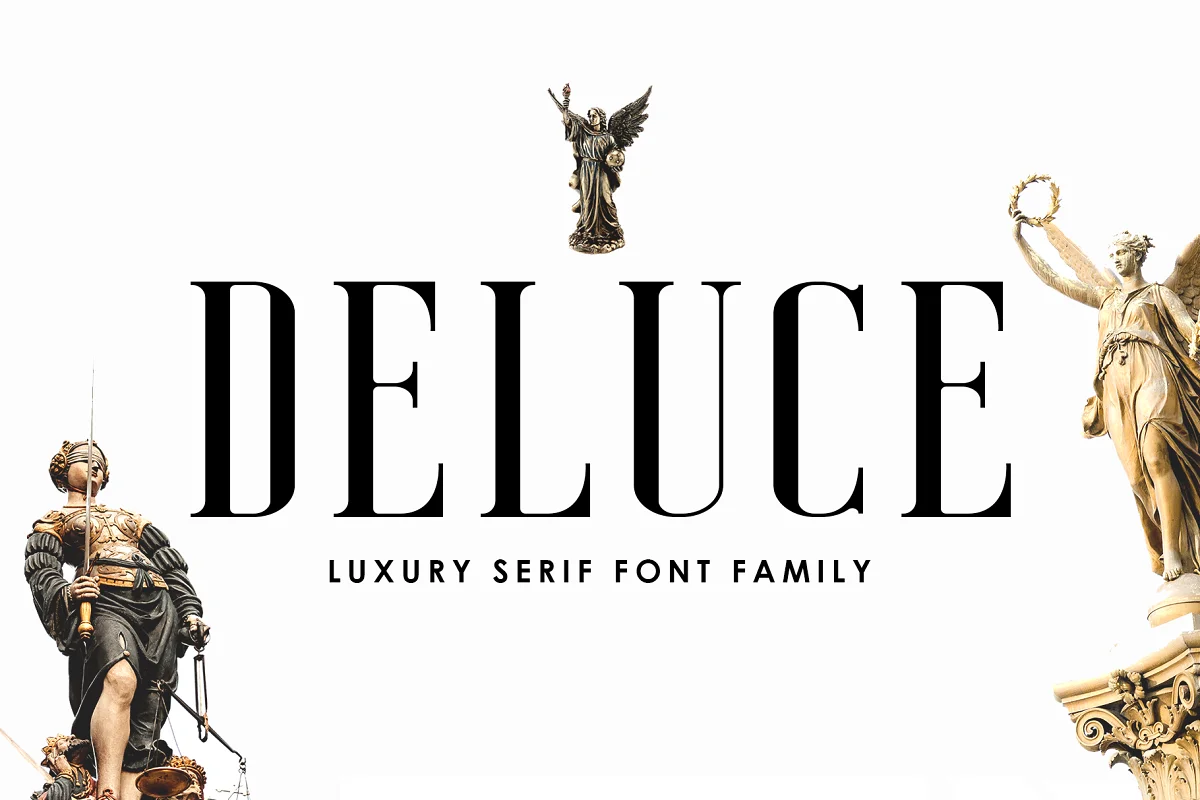 Deluce Luxury Serif Font